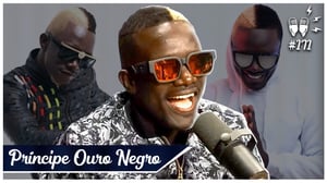 This is the Avatar Image for the Rei do Kuduro Príncipe Ouro N3gro AI Voice and Text to Speech Generator